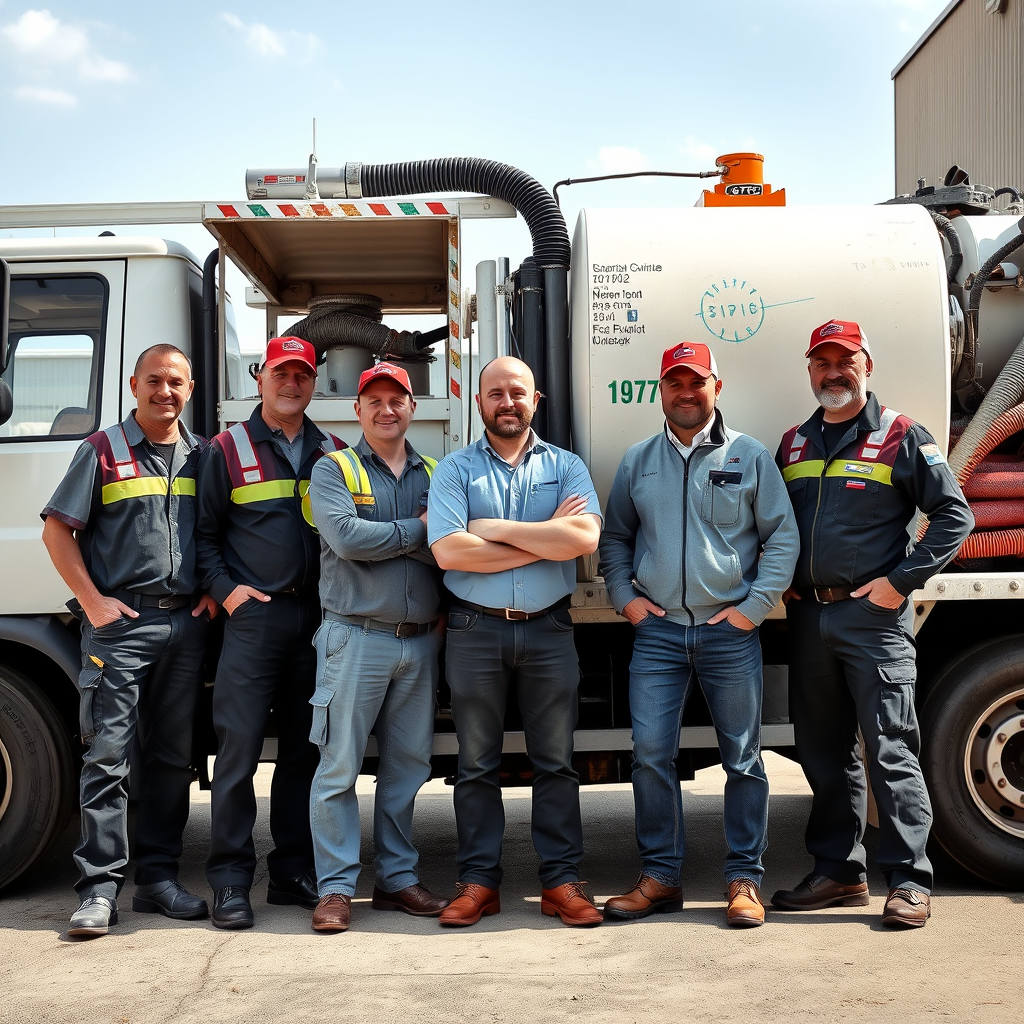 Professional insulation removal specialists with vacuum equipment